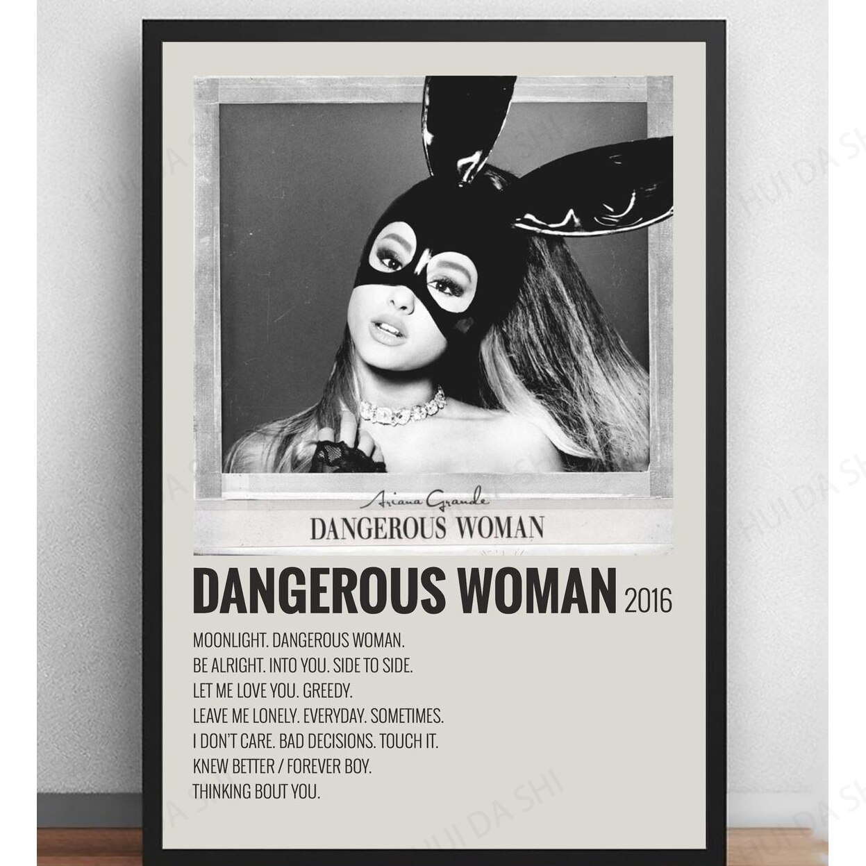Ariana Grande Poster Ariana Poster Print Thank U Next Dangerous Woman Poster Aesthetic Wall Decor Art 2 - Ariana Grande Store
