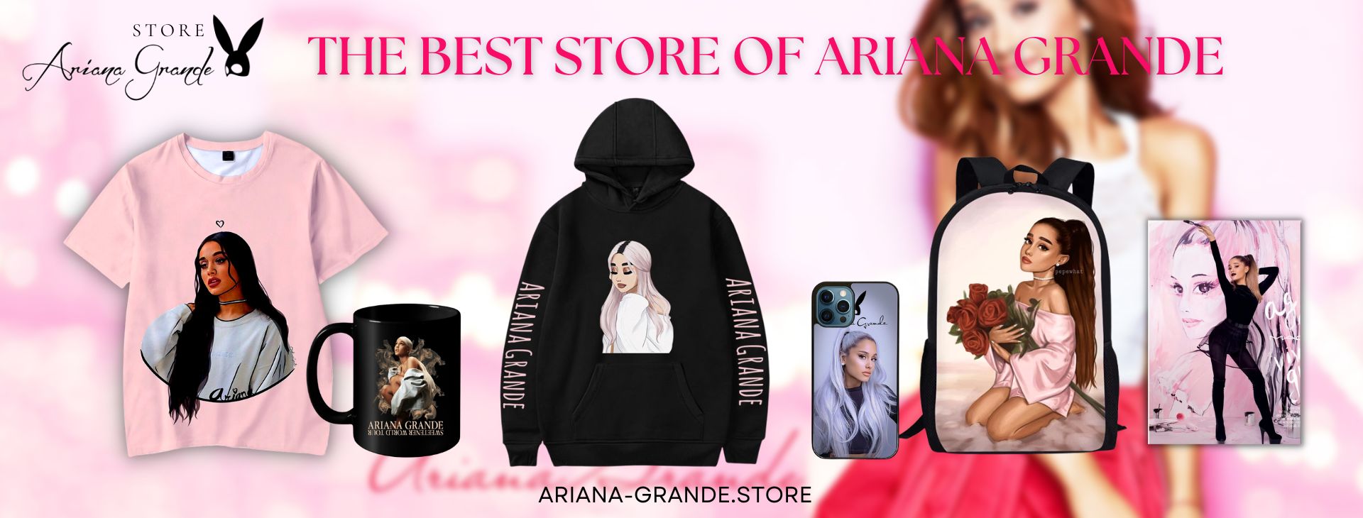 Ariana Grande Store Banners - Ariana Grande Store