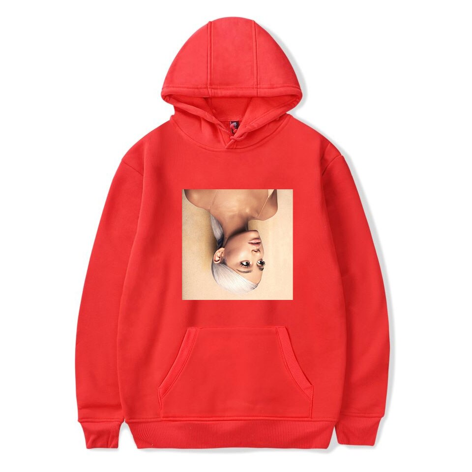 Fashion Long Sleeve Clothes hoody Ariana Grande women girls hoodies Hip Hop streetwear Casual Kpop Sweatshirt 5 - Ariana Grande Store