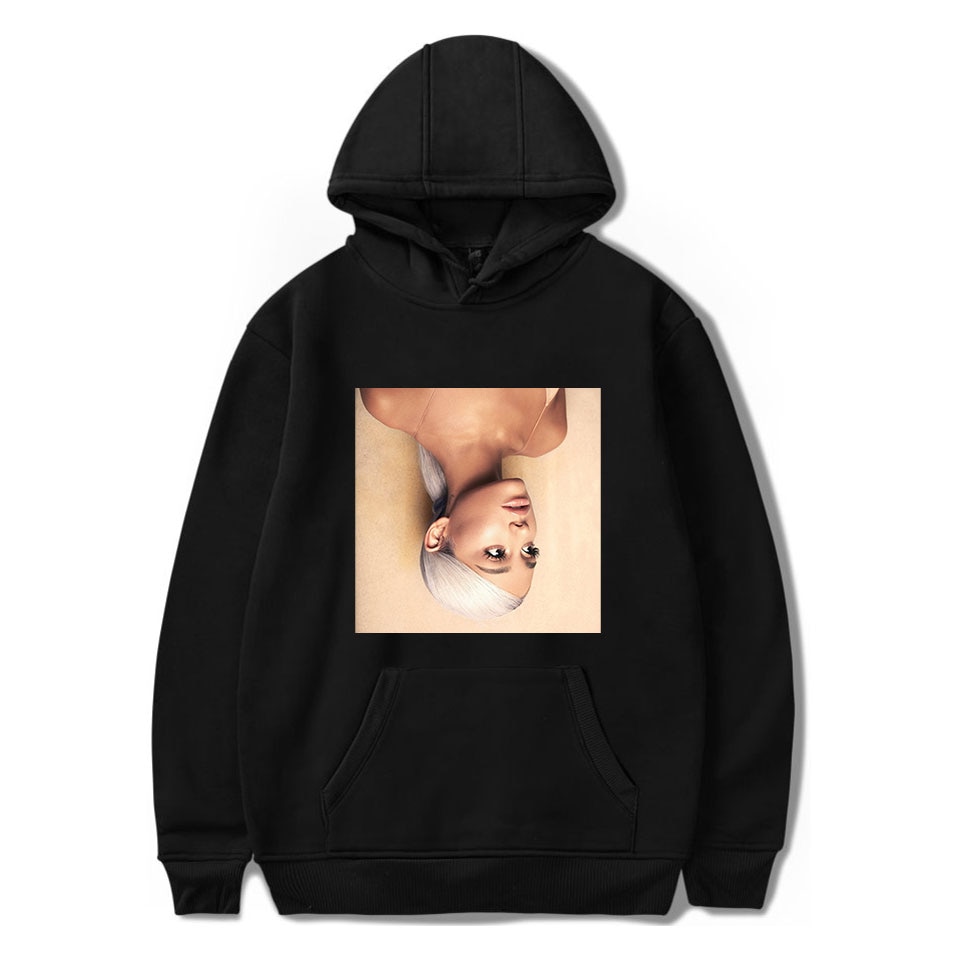 Fashion Long Sleeve Clothes hoody Ariana Grande women girls hoodies Hip Hop streetwear Casual Kpop Sweatshirt - Ariana Grande Store